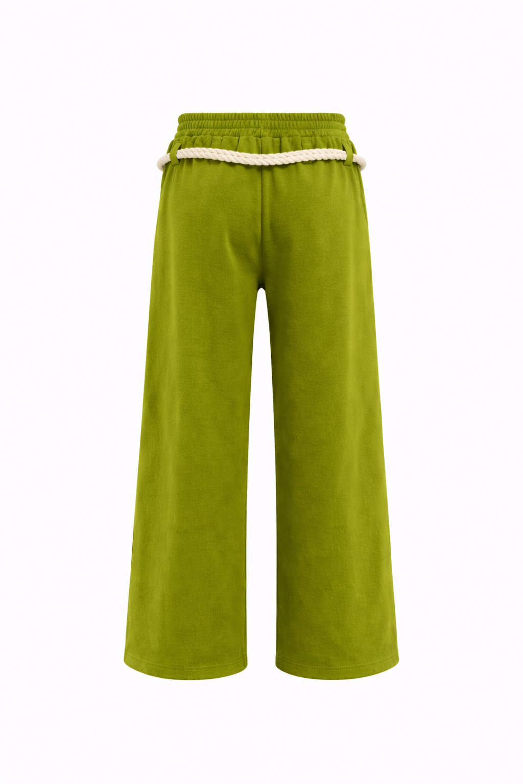 LUME Series 7 Wide-Leg Pants  Olive green